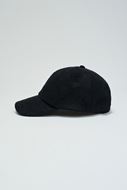 Foto de Gorra de lana con logo borgado color negro