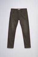 Foto de Pantalones Regular Fit S-Activ cierre abotonado marrón lavado