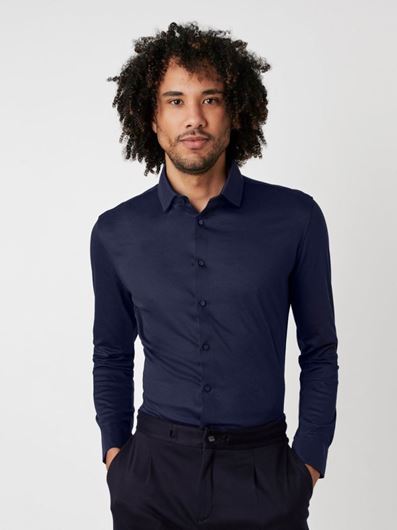 Foto de Camisa Kent azul marino