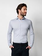 Foto de Camisa Essential microdibujo tonos azules