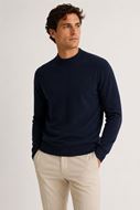 Foto de Jersey cuello perkins color marino