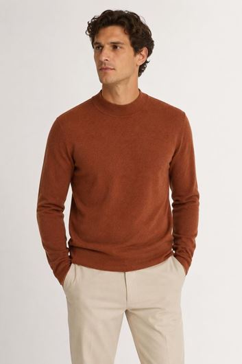 Picture of Jersey cuello perkins color canela