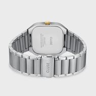 Foto de Reloj Quadrus de acero, plata, bicolor