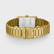 Foto de Reloj Belisenna de acero, color moca y dorado