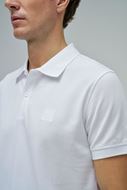 Foto de Polo clasico manga corta logo blanco