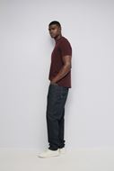 Foto de Camiseta con Textura Regular Fit cherry red