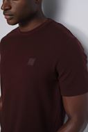 Foto de Camiseta con Textura Regular Fit cherry red