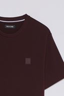 Foto de Camiseta con Textura Regular Fit cherry red
