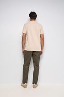Foto de Camiseta con Textura Regular Fit beige