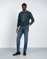 Foto de Sudadera ranglan H verde bosque