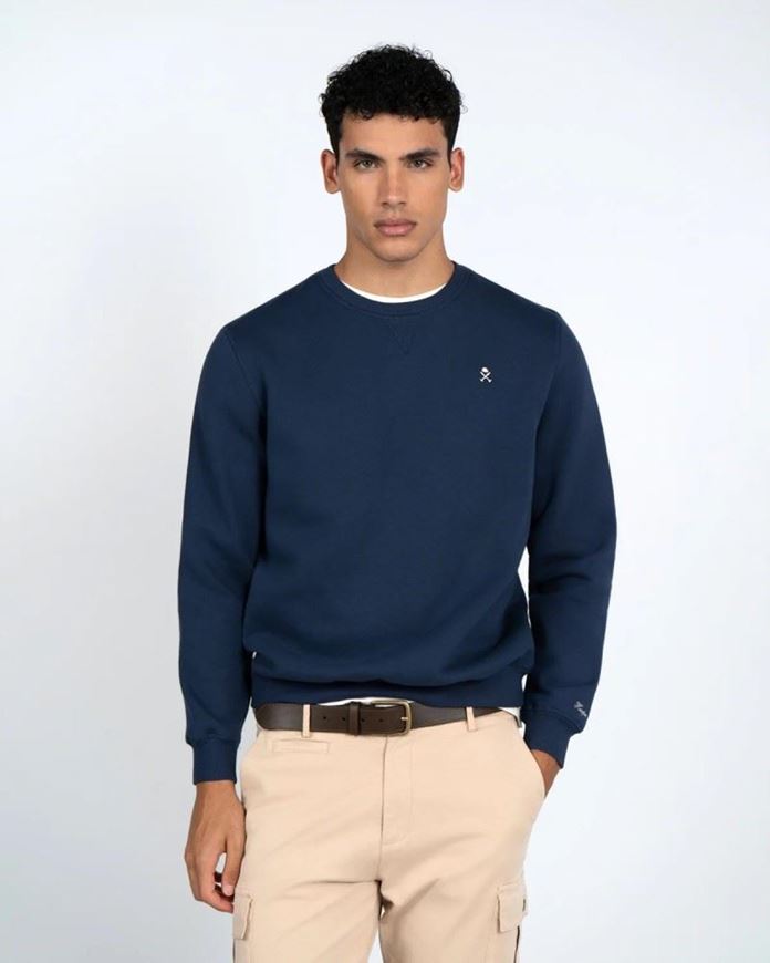 Foto de Sudadera crew-neck Icon azul marino