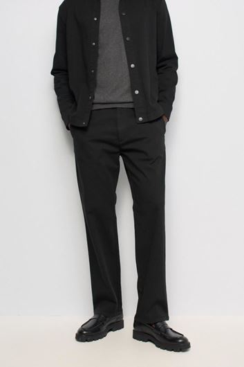 Picture of Pantalones joggers straight fit negro