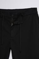 Foto de Pantalones joggers straight fit negro