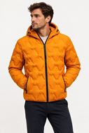 Foto de Chaqueta puffer con bolsillos color calabaza