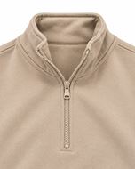 Foto de Sudadera hombre cuello cremallera beige