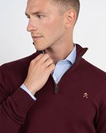 Foto de Jersey Zipper Burgundy