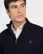 Foto de Jersey Zipper azul marino
