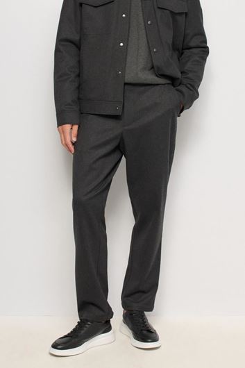 Picture of Pantalón chino gris mezcla lana tacto suave