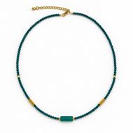 Foto de Collar cuentas combinadas de onix verde