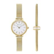 Foto de Set reloj baño oro classic 22mm y pulsera acero baño oro