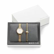 Foto de Set reloj baño oro classic 22mm y pulsera acero baño oro