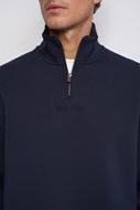 Foto de Jersey cuello zipper azul marino