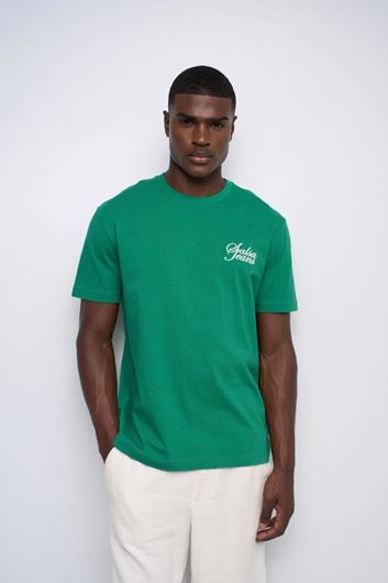 Picture of Camiseta con logo bordado verde